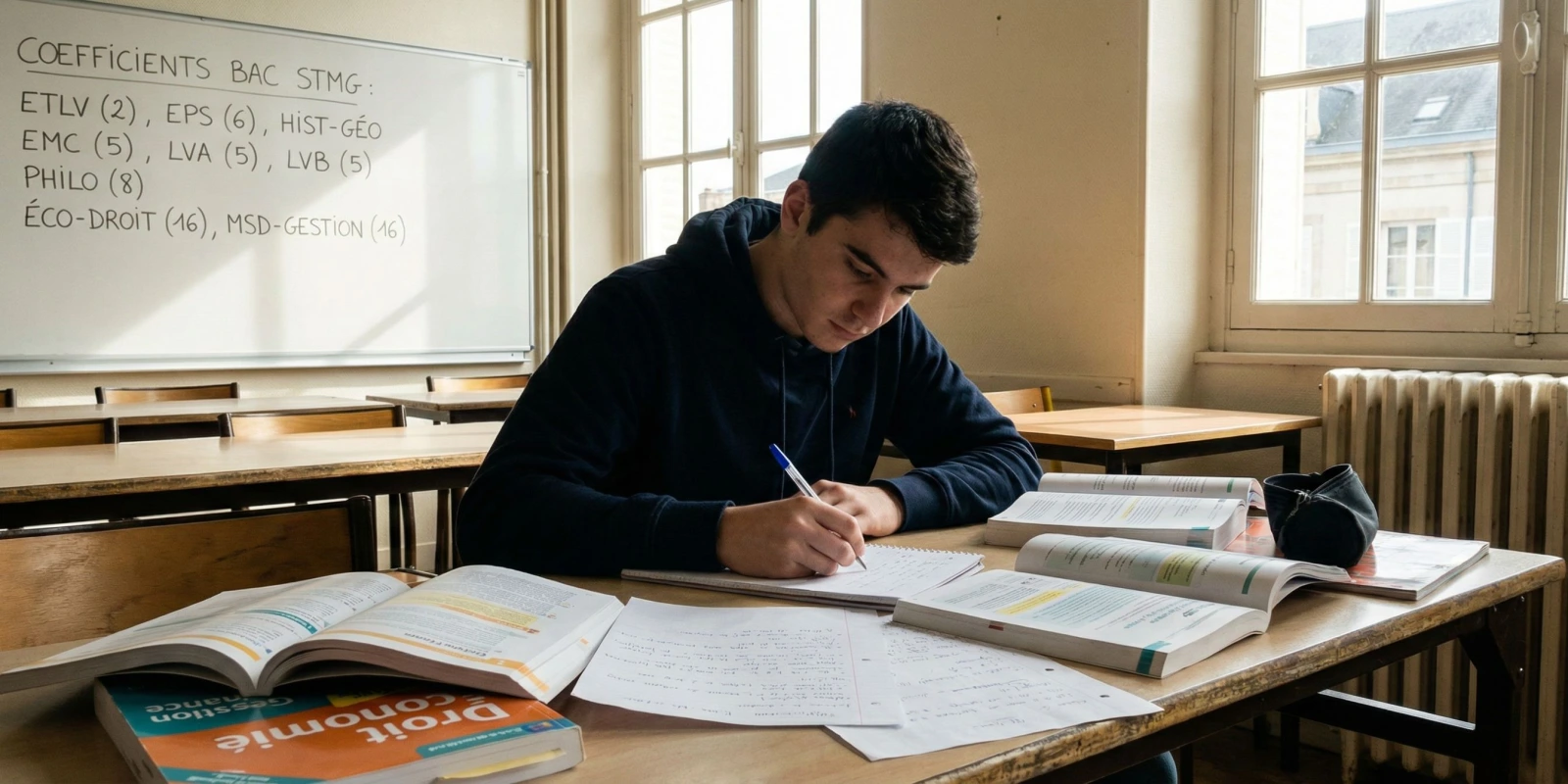 Coefficients Bac STMG : Tableau Complet des Épreuves et Stratégie de Points