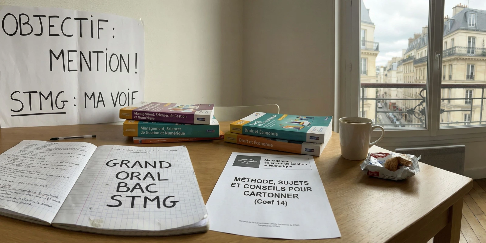 Grand Oral Bac STMG : Méthode, Sujets et Conseils pour Cartonner (Coef 14)